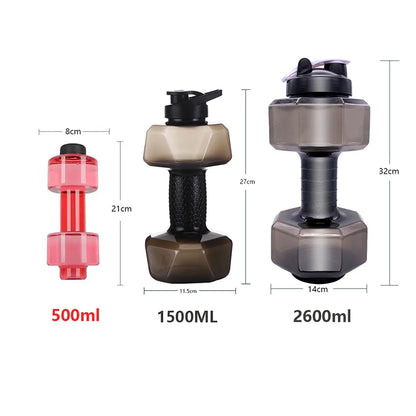 Dumbbell Water Bottles