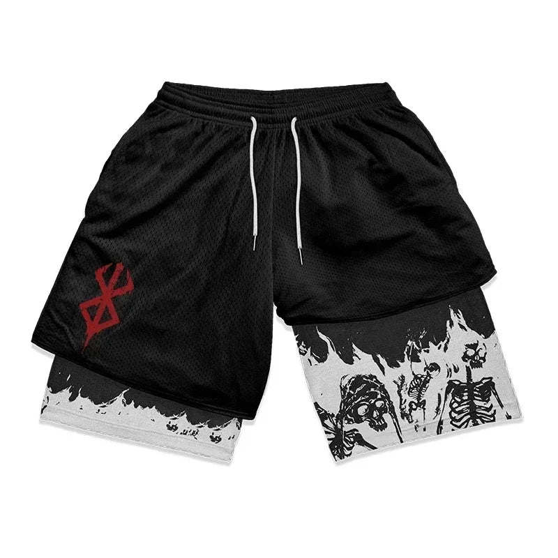 Dark Slayer Sports Shorts